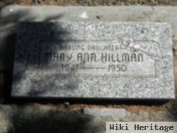 Mary Ann Hillman