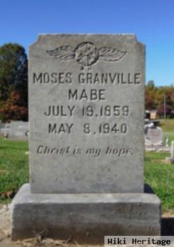 Moses Granville Mabe