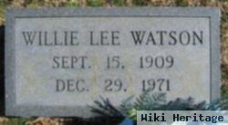 Willie Lee Watson