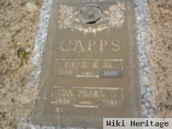 David E Capps, Sr