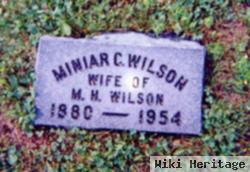 Miniar C. "lottie" Gould Wilson