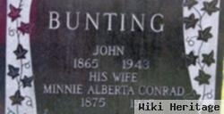 Minnie Alberta Conrad Bunting