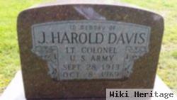 J. Harold Davis