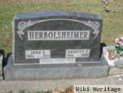 John R Herbolsheimer