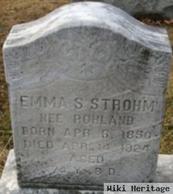 Emma S Rohland Strohm