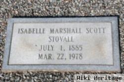 Isabelle Scott Marshall Stovall