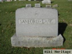 Ruth P. Sanford Lang