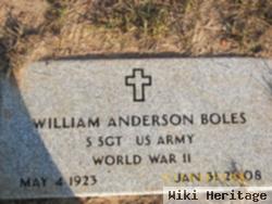 William Anderson "bill" Boles