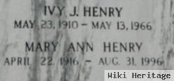 Ivy J. Henry