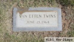 Infant Twin Sons Van Etten