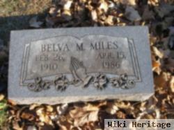 Belva M Miles