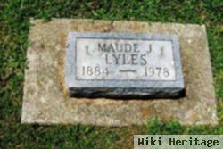 Maude J Lyles