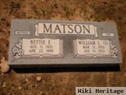 William Leonard Matson, Iii