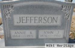 Annie Kizar Bowen Jefferson