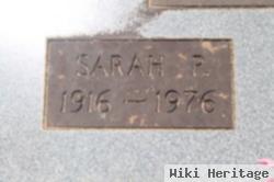 Sarah Elizabeth "belle" Pendergraft Capps