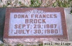 Dona Frances Brock