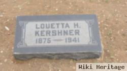 Louetta H Kershner