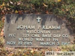 Joham P Klamm