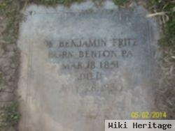 Dr Benjamin Fritz