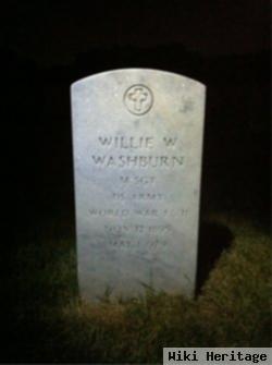 William Willis "willie" Washburn, Sr