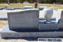 Marshall H. Hadden