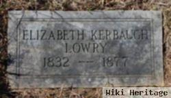 Elizabeth Ann "betsy" Kerbaugh Lowery