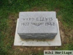 Sgt Ward E. Lewis