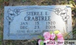 Sterile E. Crabtree