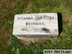 Rosanna Christina Weinman