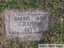 Carrie Jane Graham