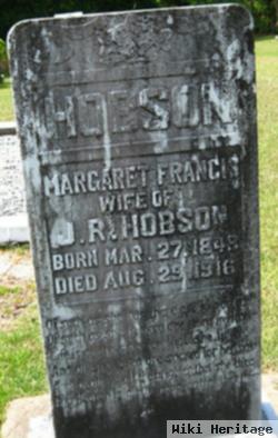 Margaret Francis Deweese Hobson