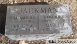 William B Jackman, Sr