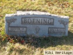 Rev Otto H Boening