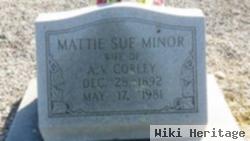Martha Sue "mattie" Minor Corley