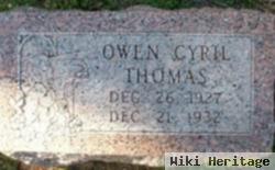 Owen Cyril Thomas