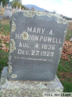 Mary Ann Hendon Powell