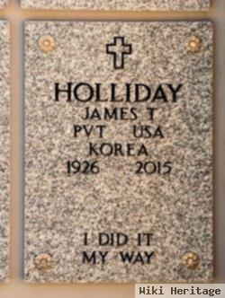 James T Holliday