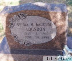 Velma Maude Baucum Logsdon