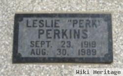 Leslie "perk" Perkins