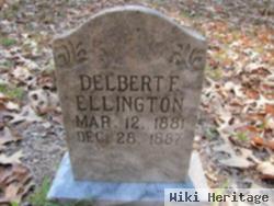 Delbert F Ellington