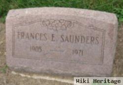 Frances E Saunders