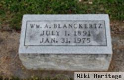 William A Blanckertz