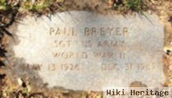 Sgt Paul Breyer