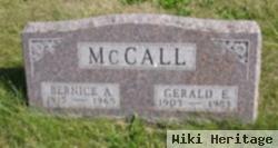 Gerald E Mccall