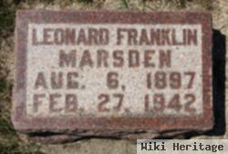 Leonard Franklin Marsden