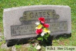 Myrtle M "myrtie" Richards Gates