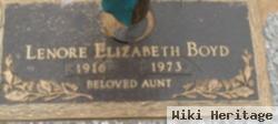 Lenor Elizabeth Boyd