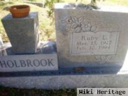 Ruby L Holbrook