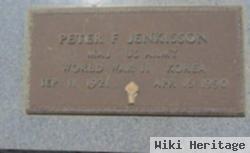 Peter F Jenkisson