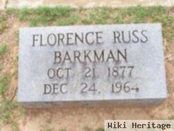 Florence Russ Barkman